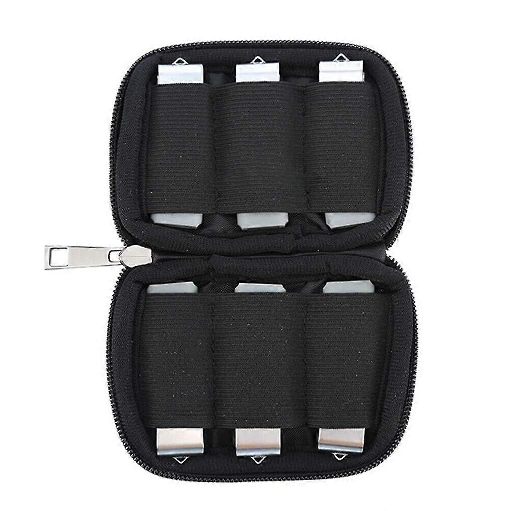 USB Drive Case Shockproof Protective Storage Bag with Zipper for Flash Drives and Memory Cards