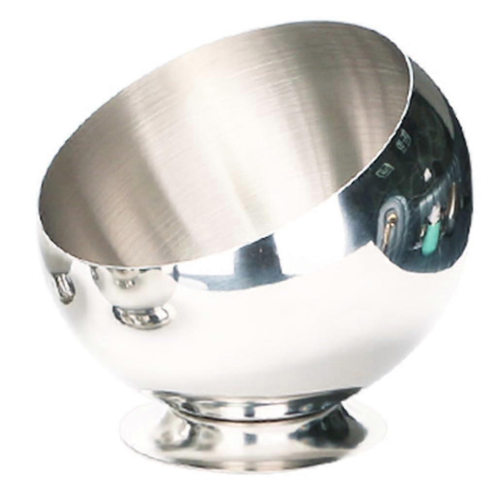 Elegant Tabletop Stainless Steel Trash Can Compact Easy Clean Indoor Use Multiple Sizes