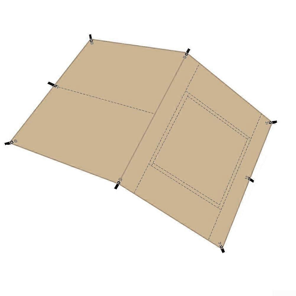 Waterproof Car Side Awning with Ventilated Window UV Protection for SUV Van Camping