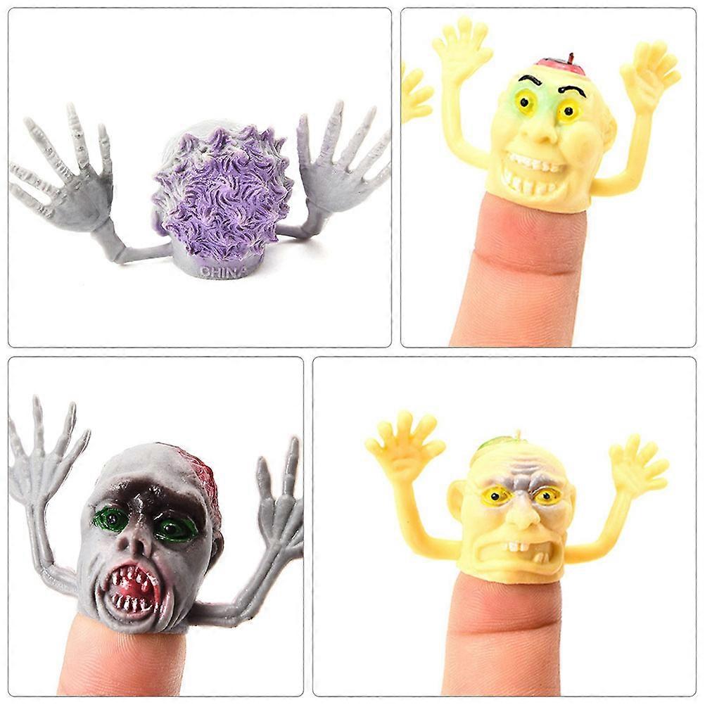 Halloween Finger Puppets Zombie Props for Playing 12Pcs Pack