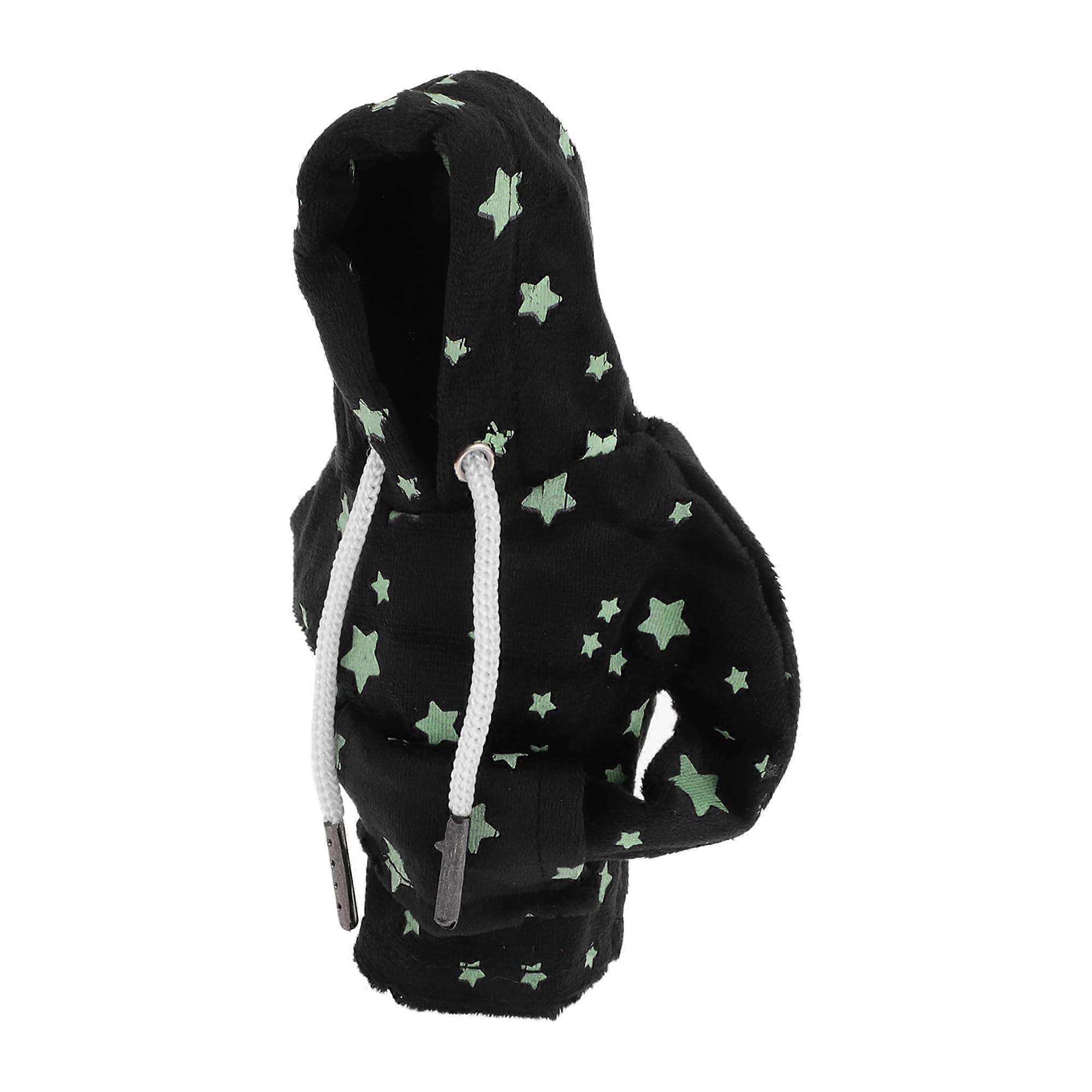 Fluorescent Black Gear Shift Knob Cover with Ergonomic Grip, Universal Car Shifter Handle Protector