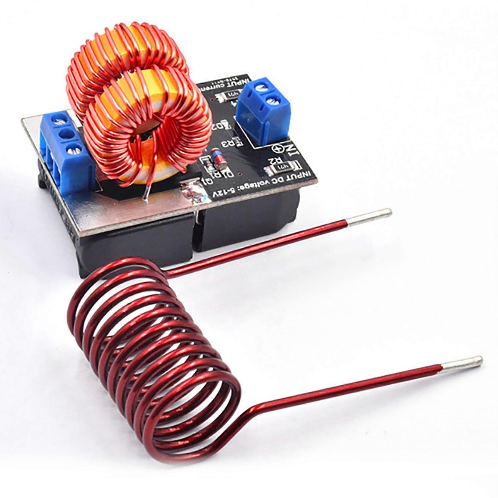 2X Mini ZVS Heating Machine 120W High Frequency Induction Heating Board Module Driver Heater