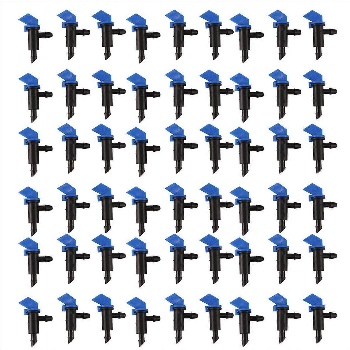 60 Pieces Irrigation Drip Emitter Garden Flag Irrigation Dripper