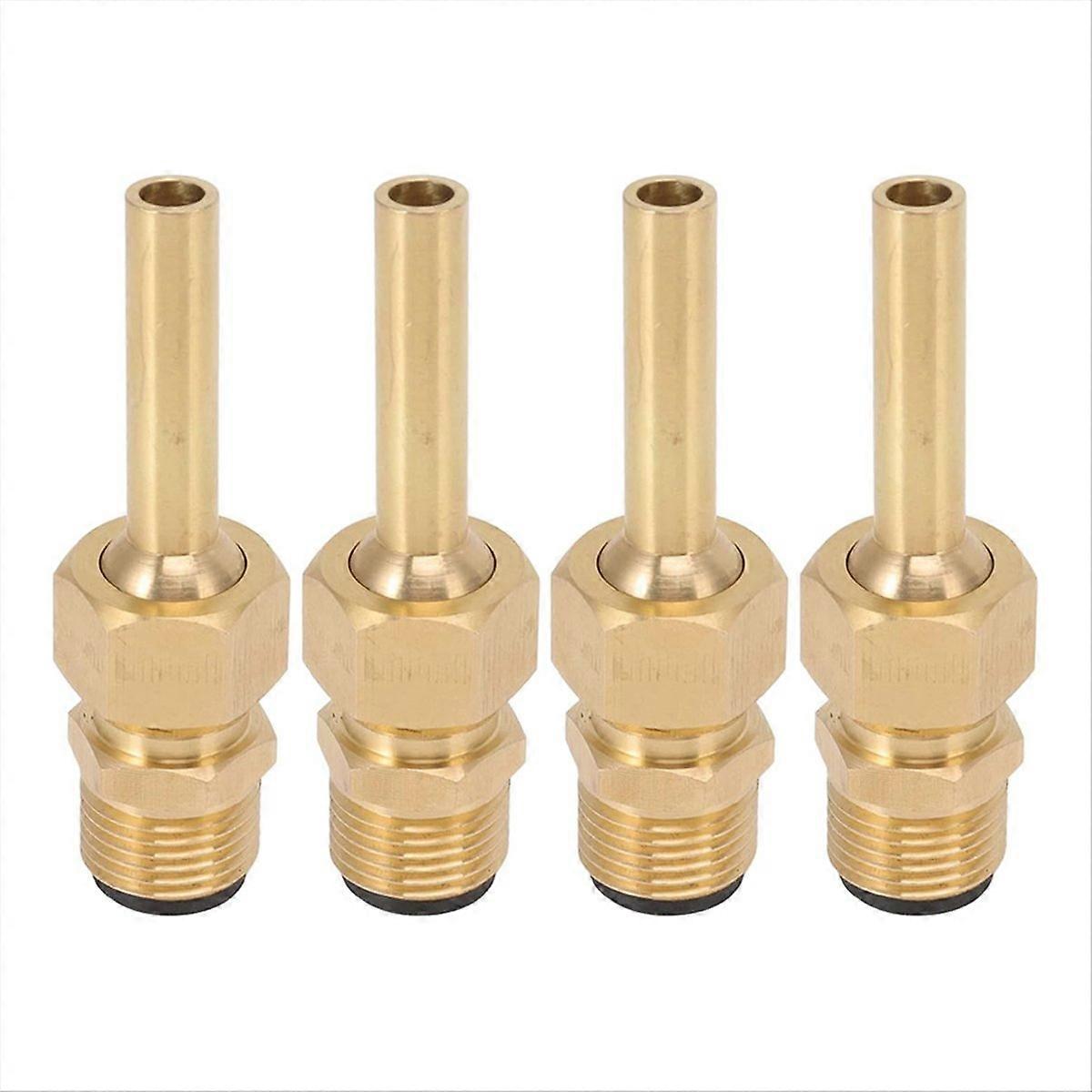 4Pcs Direct Jet Copper Water Fountain Nozzle