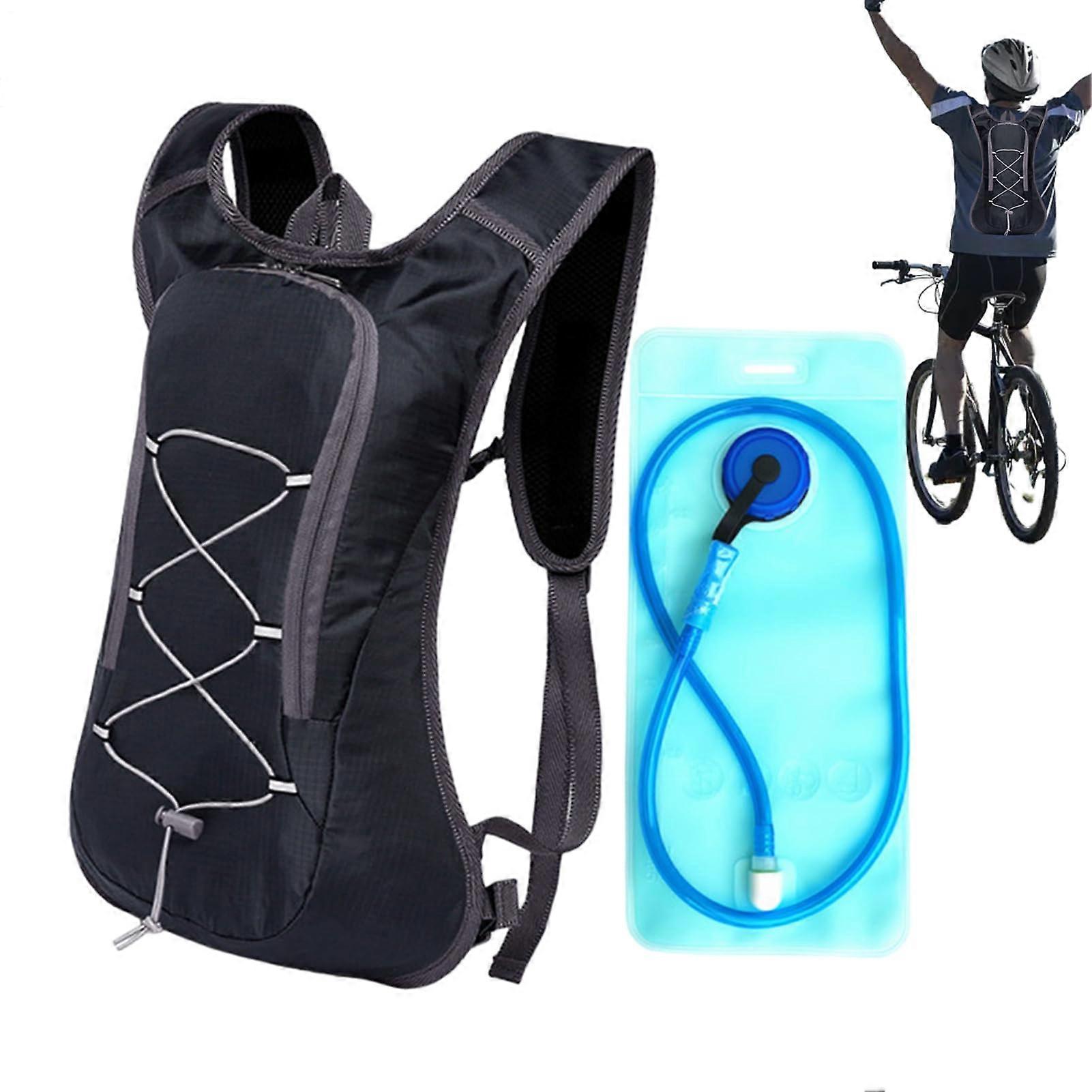 Running Hydration Pack with Leakproof Water Bladder, Lightweight Breathable Vest for Trail Running