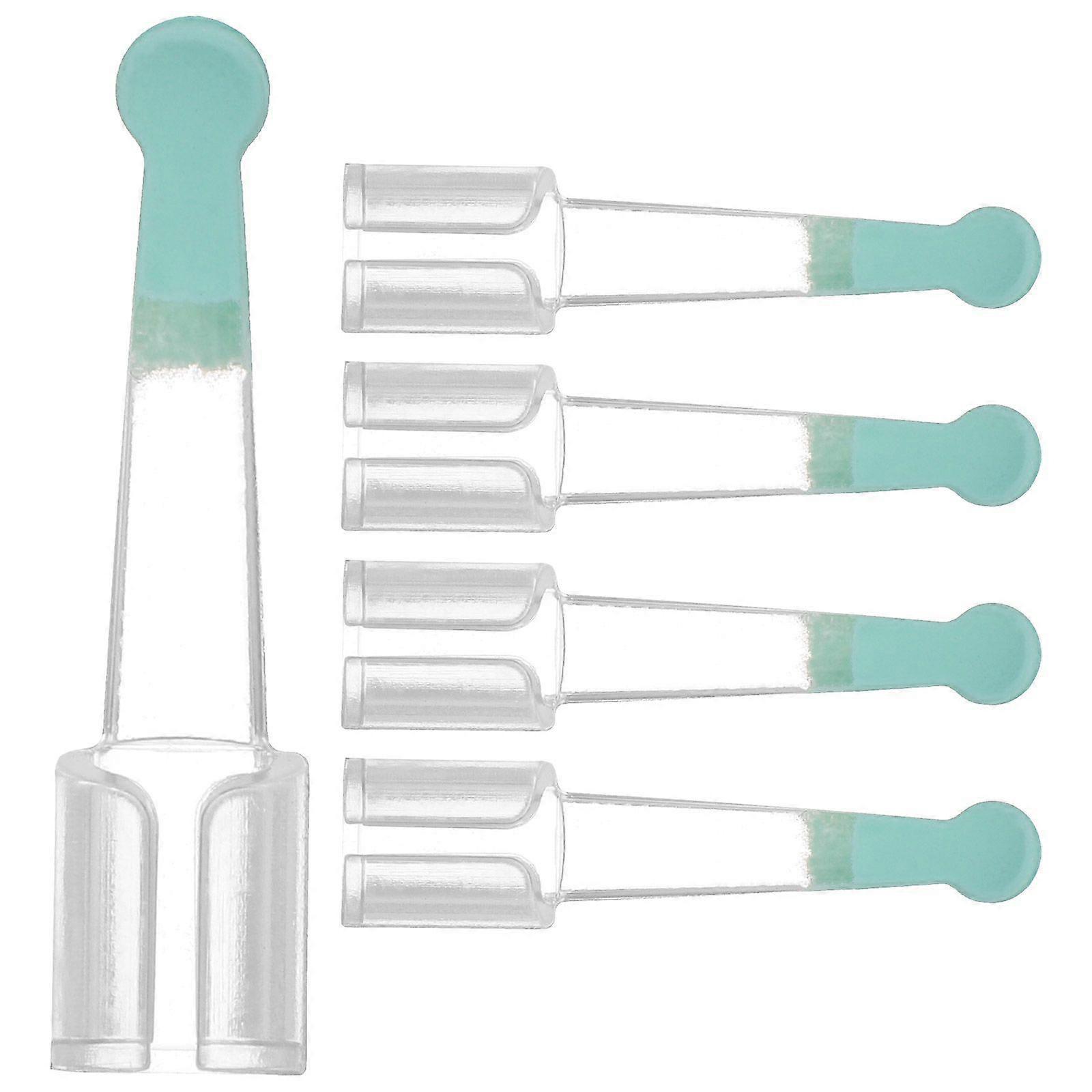 5pcs Earwax Remover Tips Visible Ear Wax Picker Spoons Visual Ear Cleaning Tools