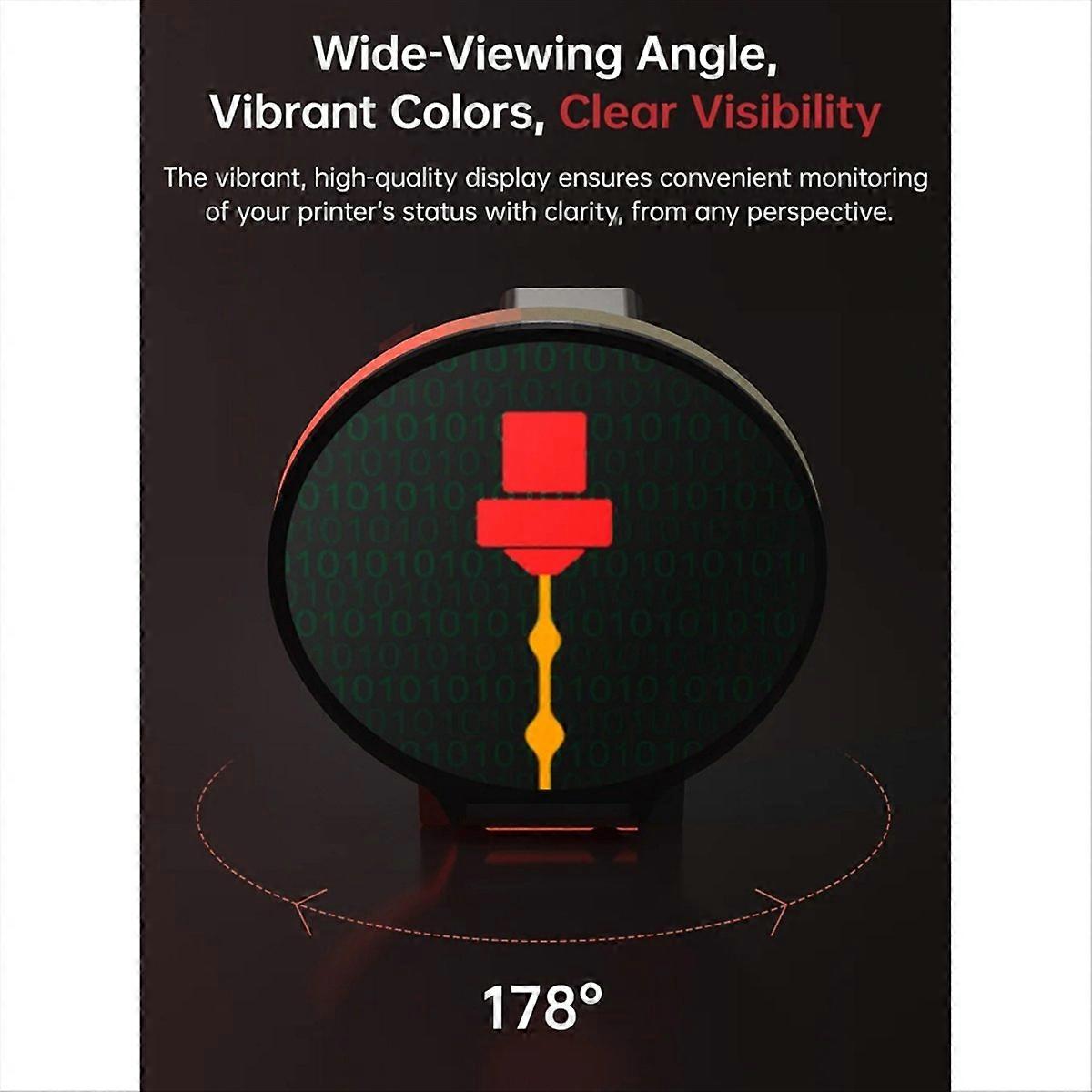  Panda KNOMI Display Customize UI OTA Firmware Screen for 3D Printers A1 Mini Printers with Shell