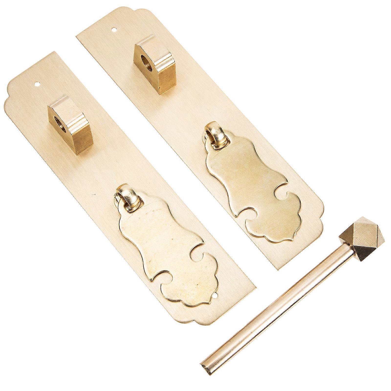 Ancient Door Handles Copper Drawer Pulls for Doors 1Pair Classic Wardrobe Accessories