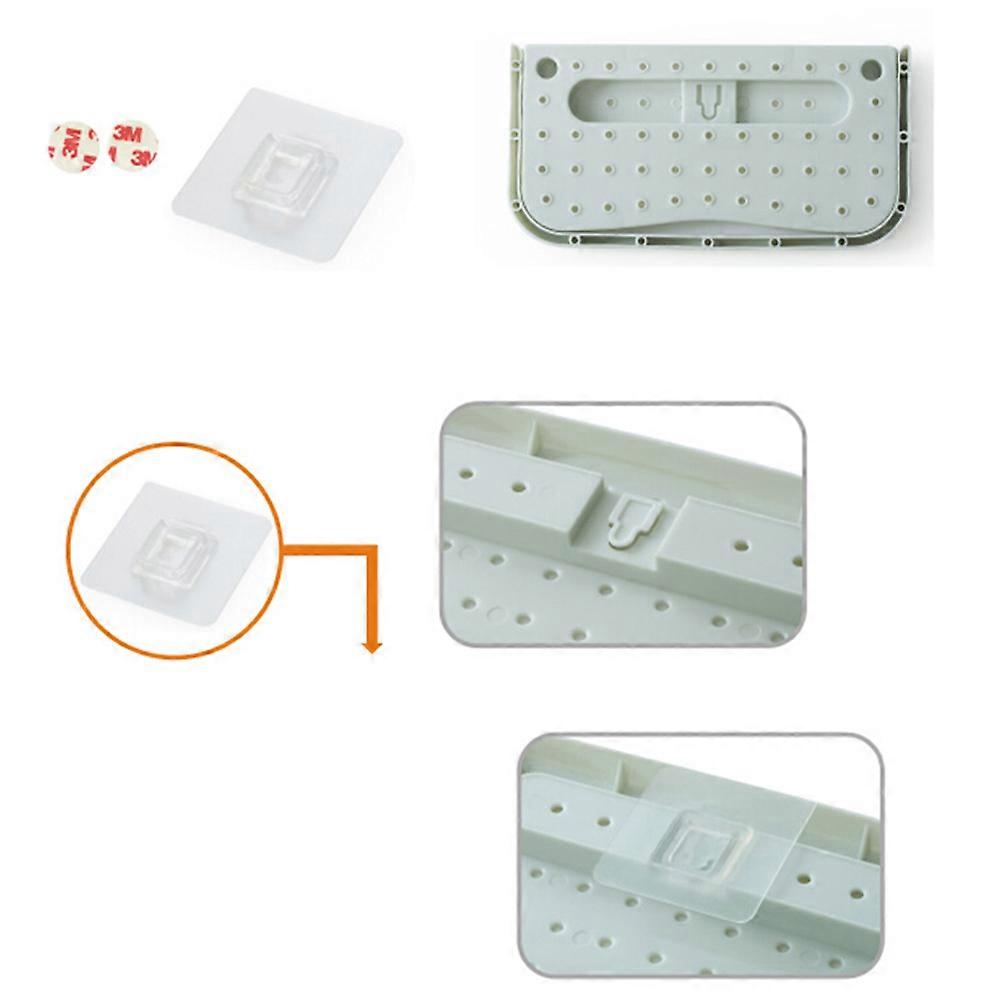 Blue Shoe Racks Wall-Mounted for Putting Shoes Compact Storage Rack