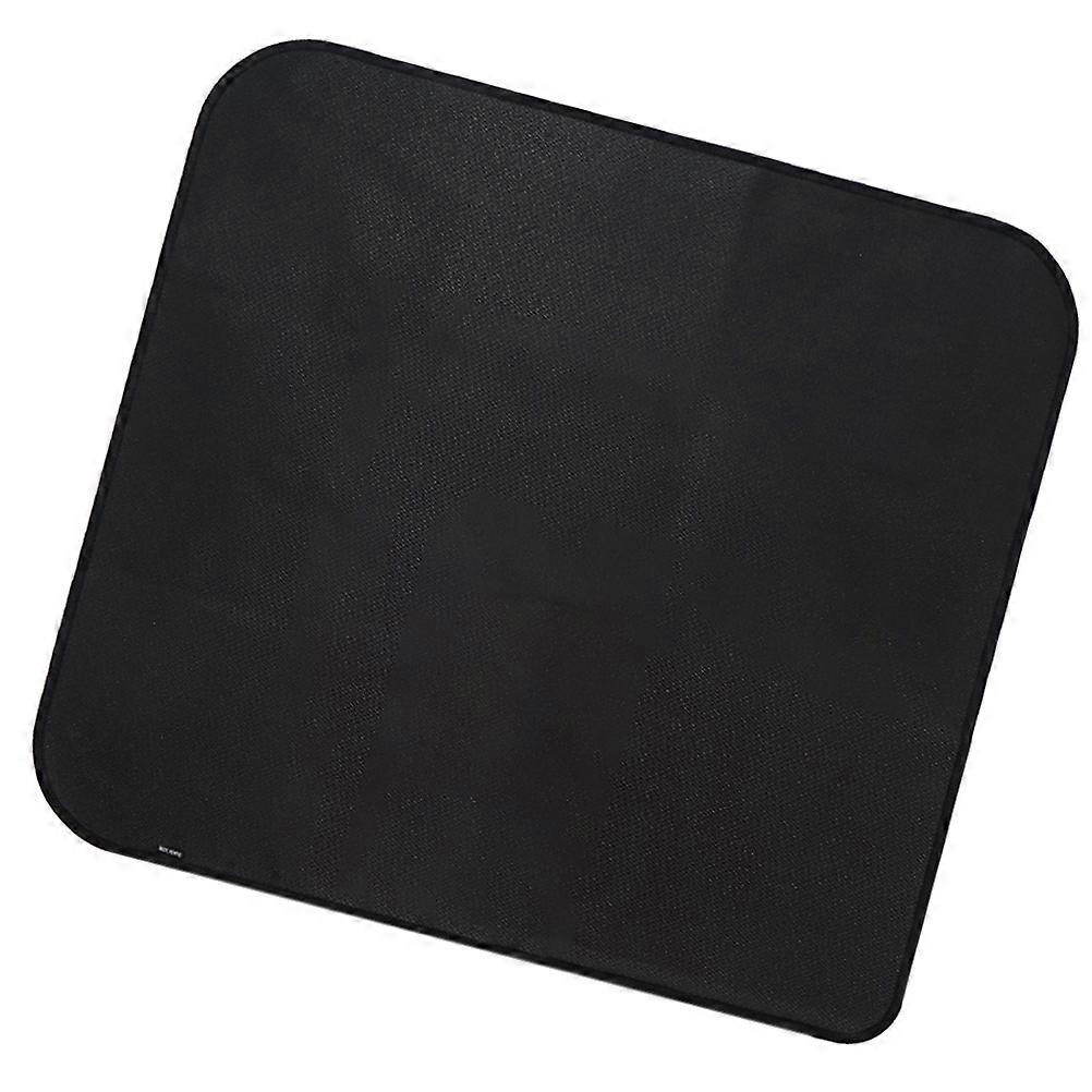 Professional Fireproof Mat for Outdoor Use 3Pcs Black Portable Camping Mat