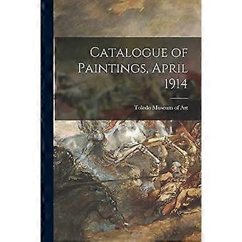 Katalog over malerier, april 1914
