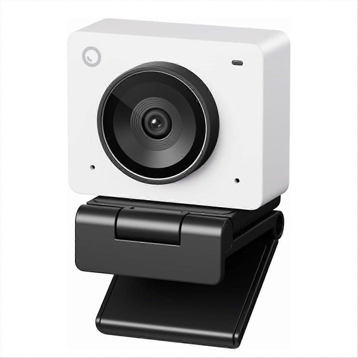  Meet 2 4K AI Webcam, Beauty Camera 1/2Inch Sensor,White