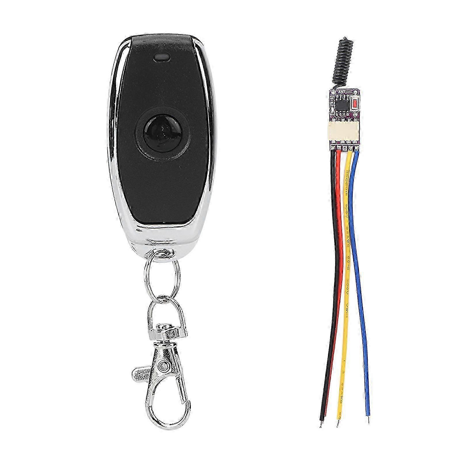 Compact Remote Control Switch, Mini Wireless Relay with Learning Code Security for Safe, Reliable Device Management