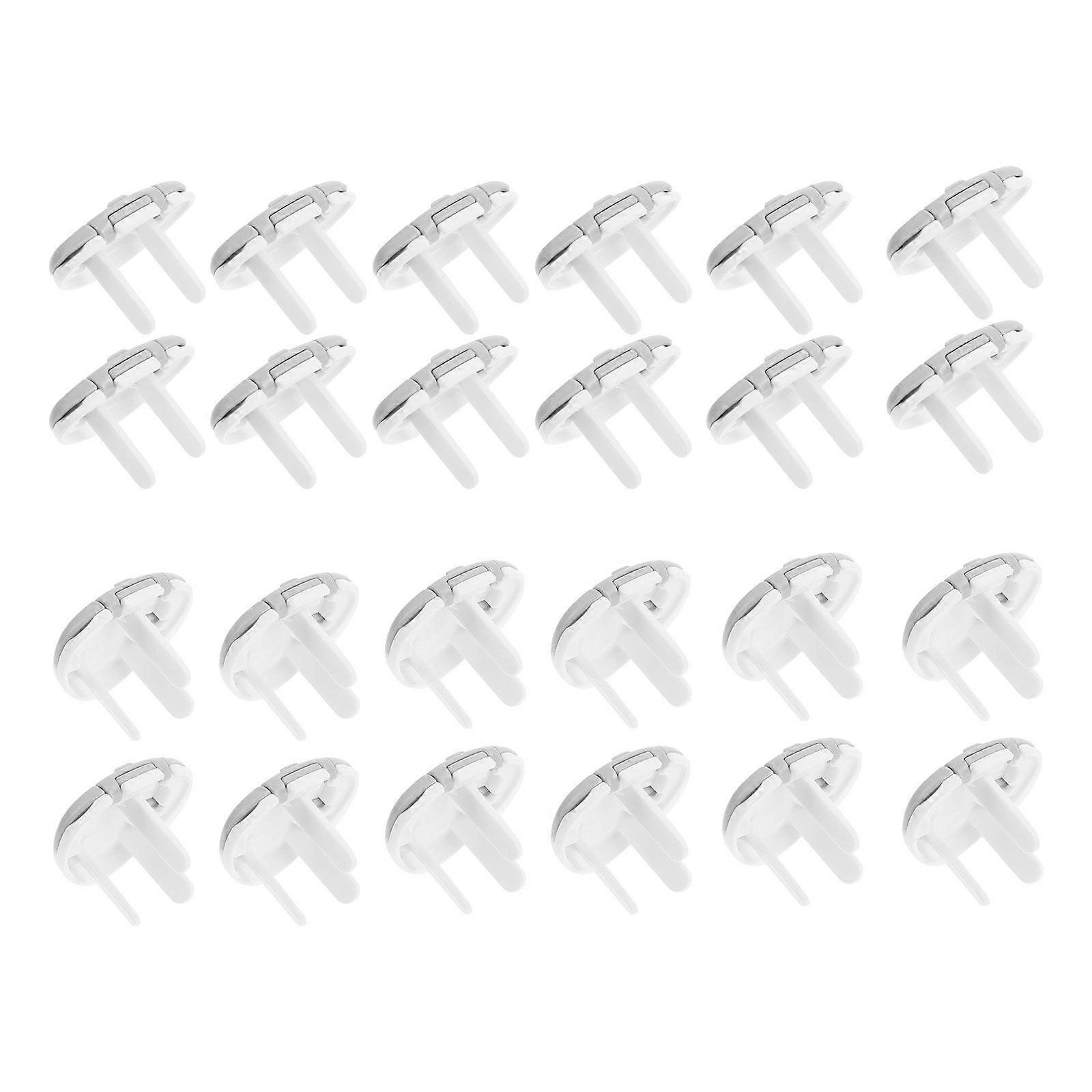 24pcs Insulation Outlet Plug Cover Child Proof Socket Cover Protector Plug Guard