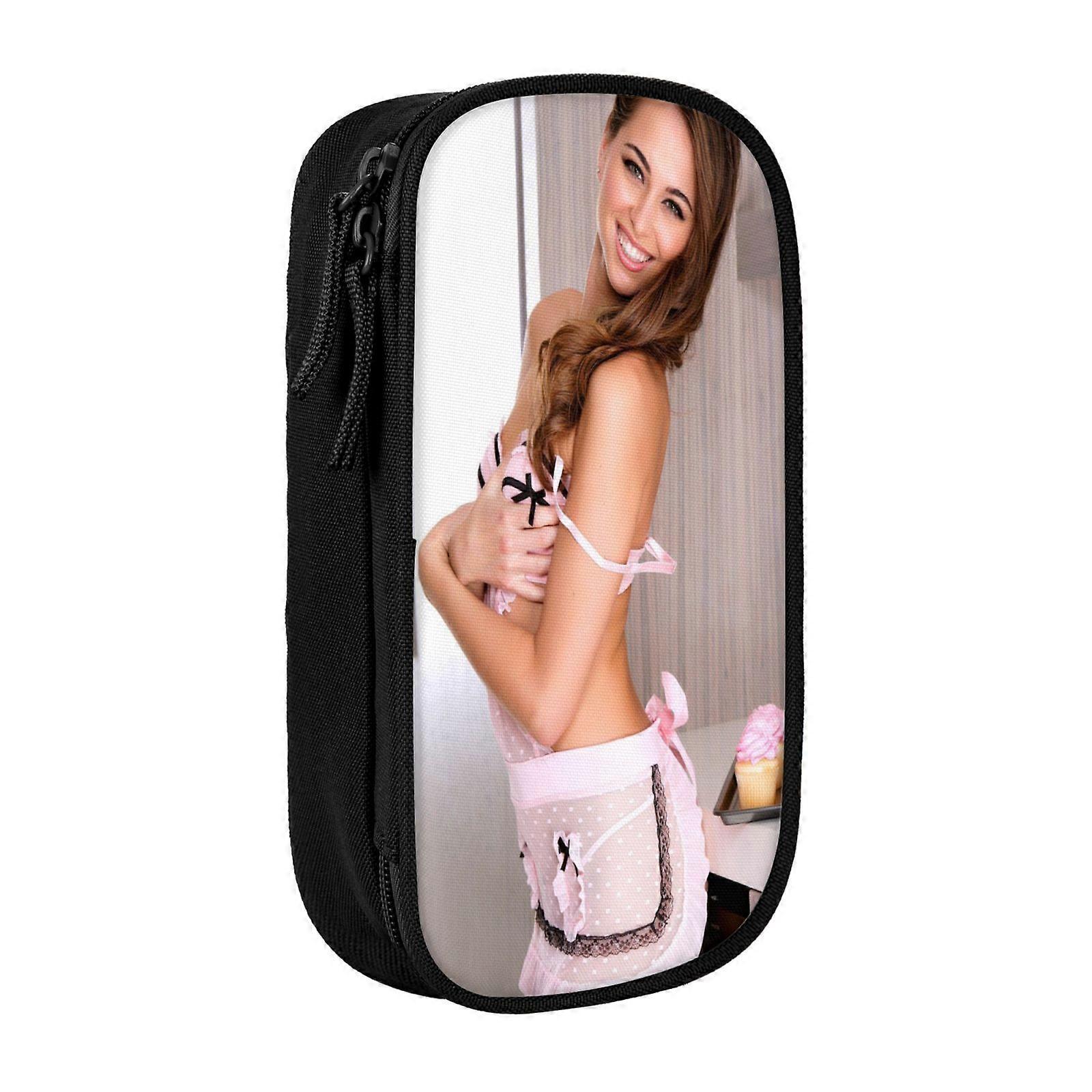 Trousse Riley Reid pour matériel de pêche - Fermeture éclair résistante et tissu imperméable pour hameçons, lignes et stylos