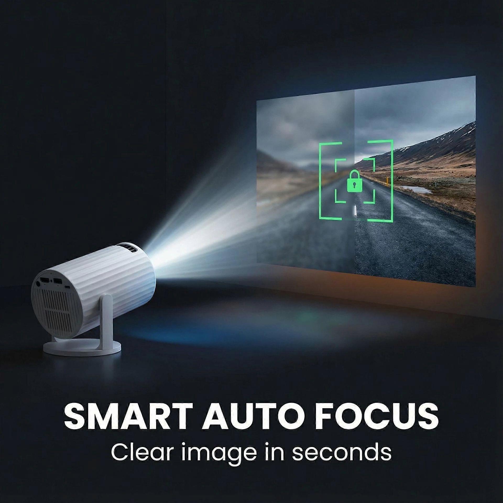 Convenient projector for home theater setup: 720p smart HD wireless Android projector for home use