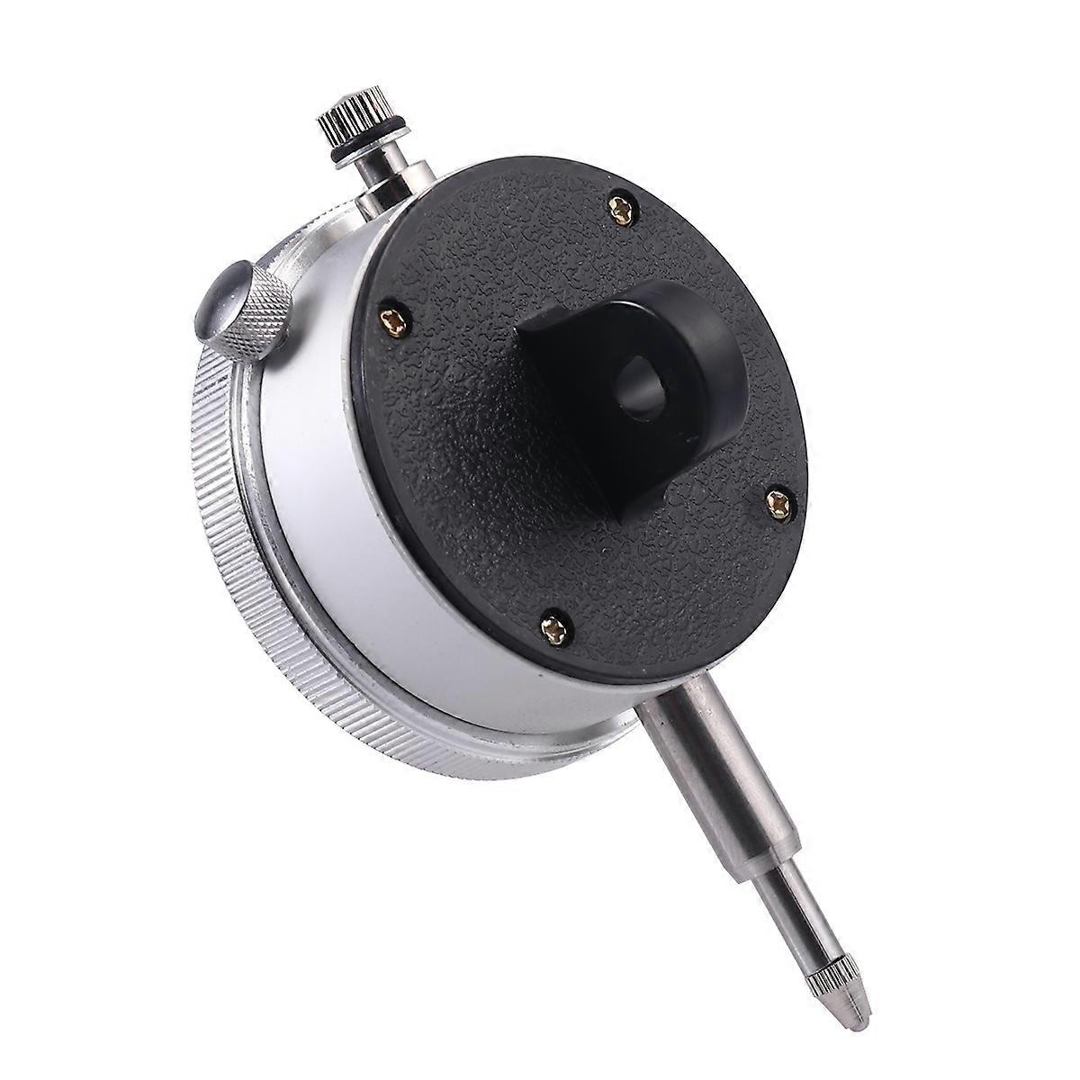 Mechanical Dial Indicator Probe Indicator Dial Test Gauge Range 0-10mm Dial Test Indicator (Silver)