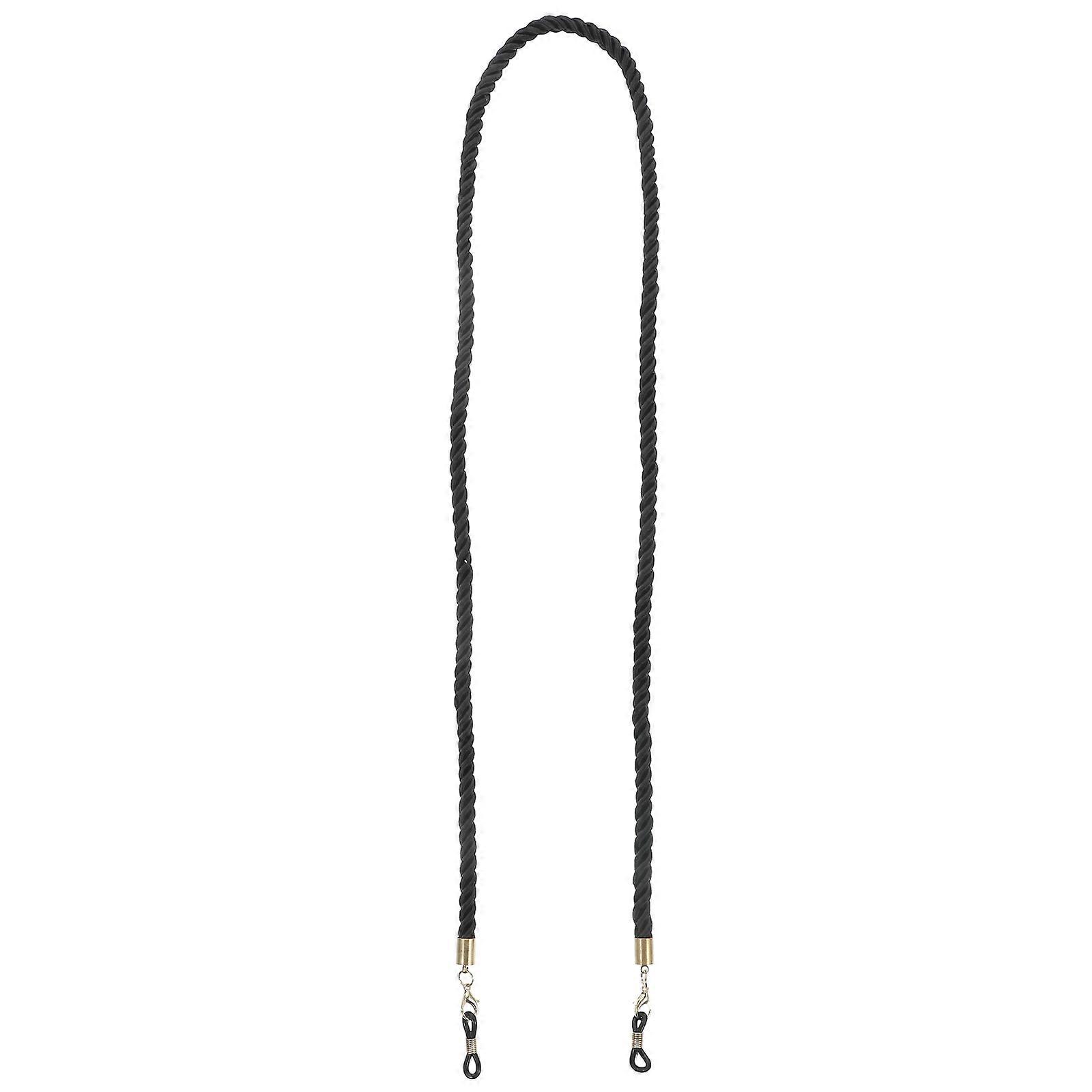 2Pcs Adjustable Braided Glasses Chain Holders Eyewear Neck Strap String
