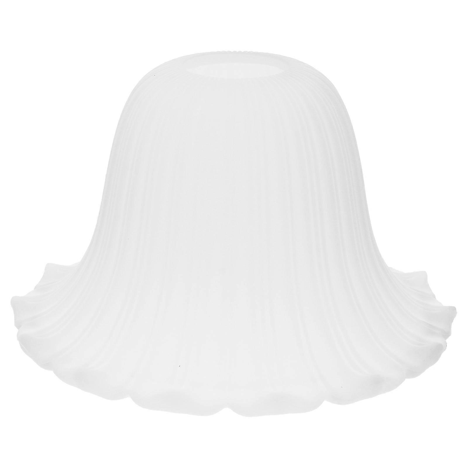 Cúpula de vidro para lustre com design elegante.