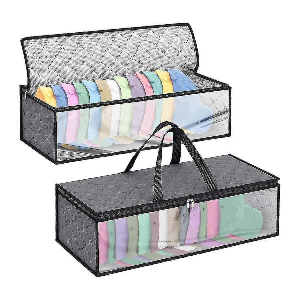 2 Pack Hat Storage Bag for Baseball