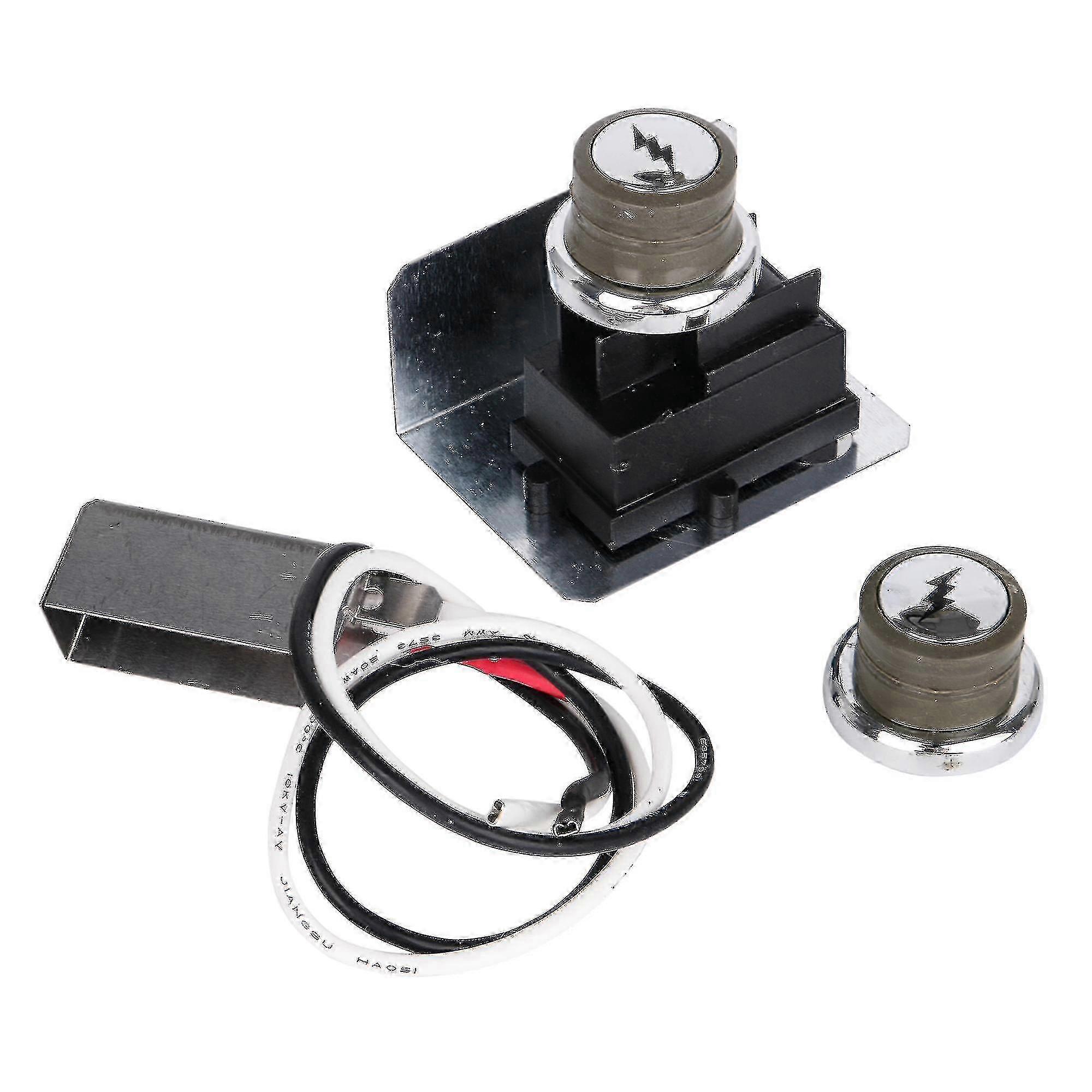 Electronic Grill Igniter Module & Mount Set Replacement For Weber Spirit E-310