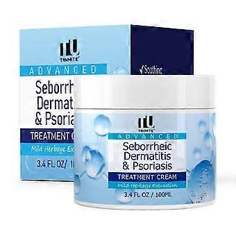 1-3X Seborrheic Dermatitis Cream, Scalp Treatment for Psoriasis & Folliculitis, Soothing Dry Itchy Scalp