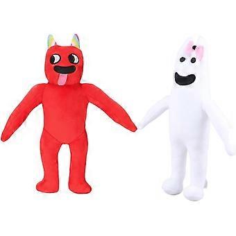 2PCS Banban Plush, BanBan Doll, adorável animal de pelúcia macio para colecionadores e crianças, animal Plushie brinquedo para jogadores e fãs do jogo (Banban