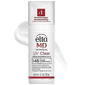 TSA Approved Daily Face Sunscreen with Zinc Oxide SPF 40/46 Moisturizer