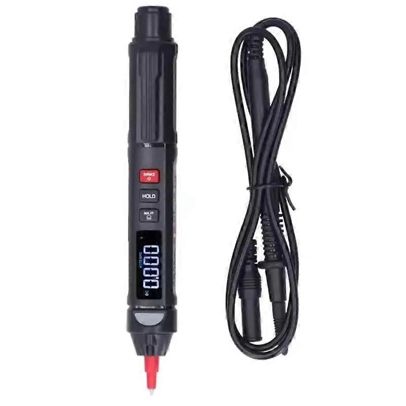 Digital Display Smart Tester Pen Multimeter - Voltage Indicator Resistance Diode Detector Voltmeter Tool