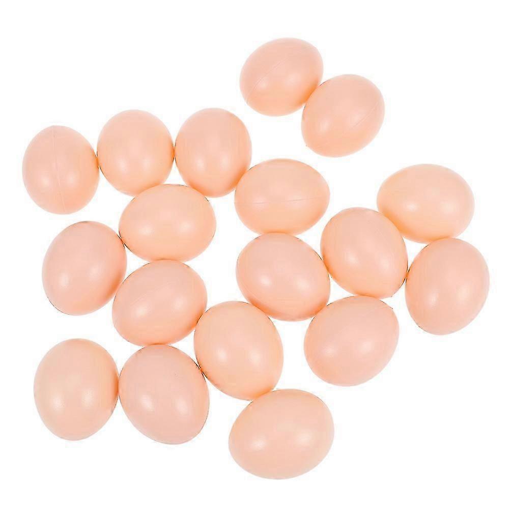 Eggs Model Toy for Kids 50Pcs Simulation Plastic Egg Creative Drawing