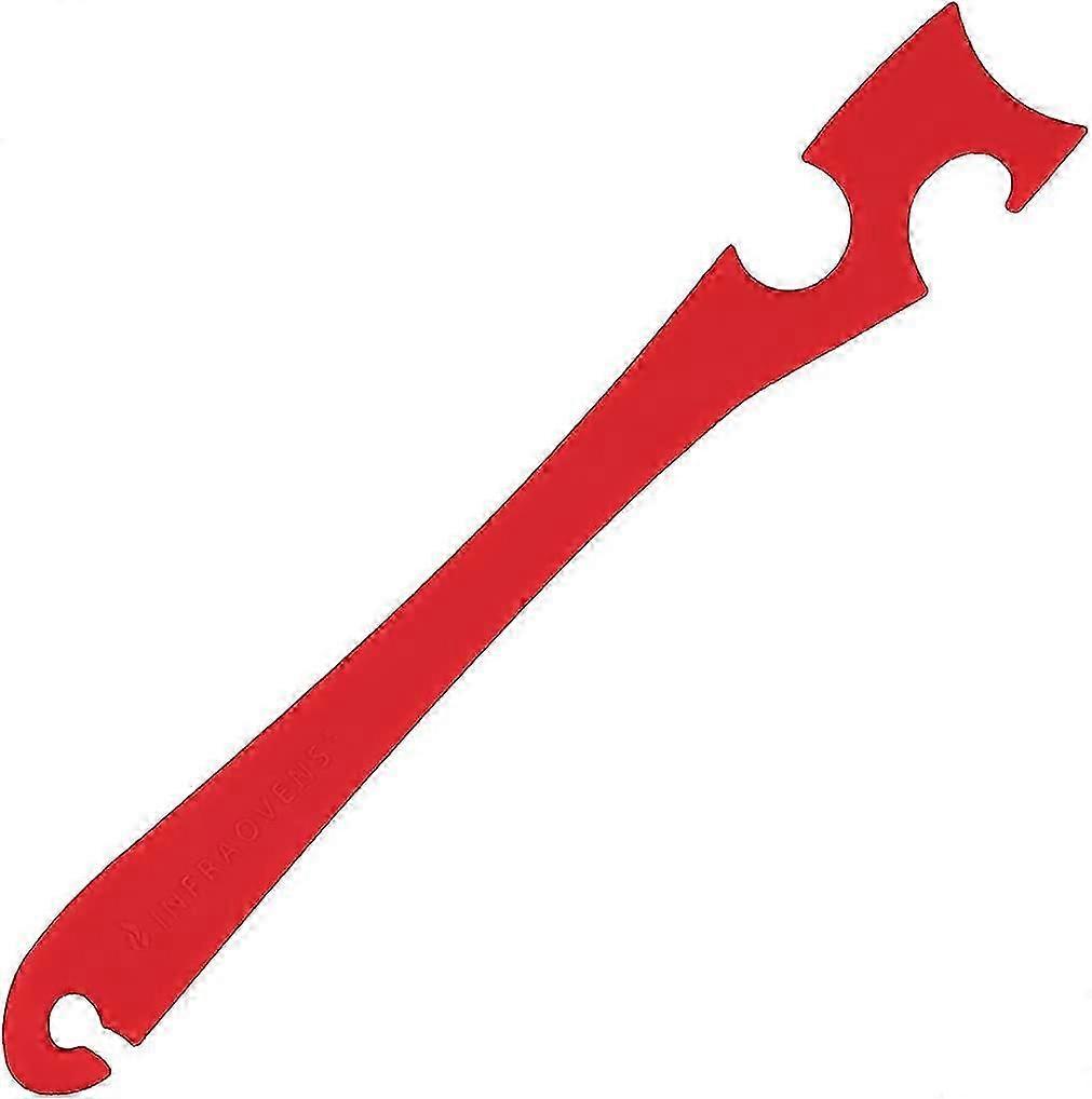 Silicone Oven Rack Push Pull Tool with Long Handle (11")