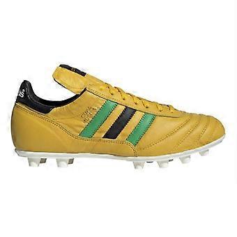 Adidas Copa Mundial Herren-Fußballschuhe aus Leder mit gefalteter Zunge für festen Boden