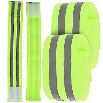 4 stuks praktische reflecterende bandjes met hoge zichtbaarheid reflecterende polsbandjes creatieve armbanden