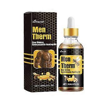 Solução para modelagem do peitoral masculino, firmadora, anti-flacidez, com massagem corporal 30ml