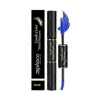 Zephoco double head color eye black (blue) is light, natural, smooth, and not easy to smudge daily beauty eye black