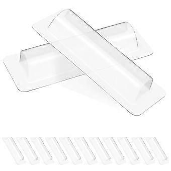 Clear Dome Lip Balm Holder for Storage Use 40Pcs Plastic Pouches