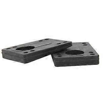 2 stk. gummi skateboard riser skrå pakning 6-12 mm longboard støtdempere