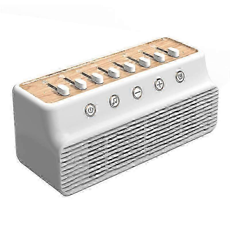 White noise machine with Bluetooth speaker and sleep timer