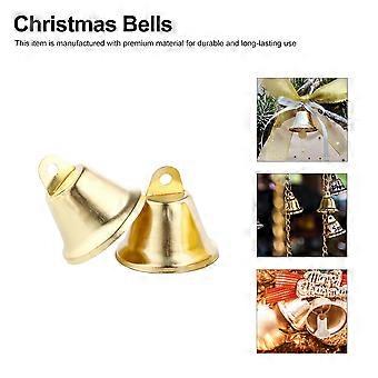 Golden Metal Little Bells Decor for Decor Christmas 20Pcs