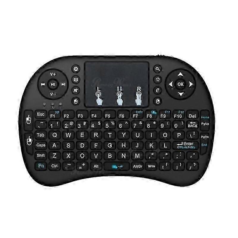 Ergonomic Wireless Keyboard Touchpad 2.4GHz