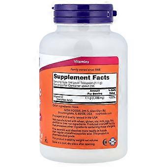 2 x NOW Foods, Vitamin C Crystals, 8 oz (227 g)