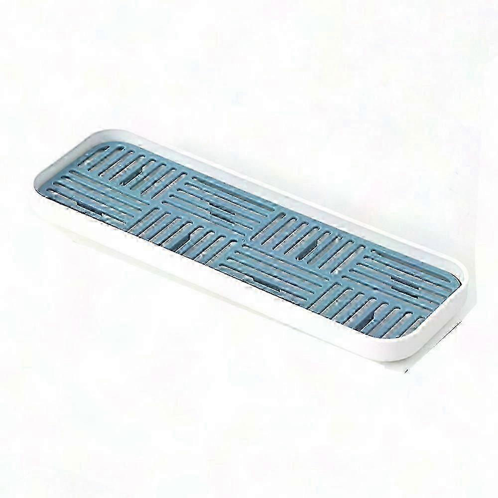 Silicone-Gripped Drain Serving Tray