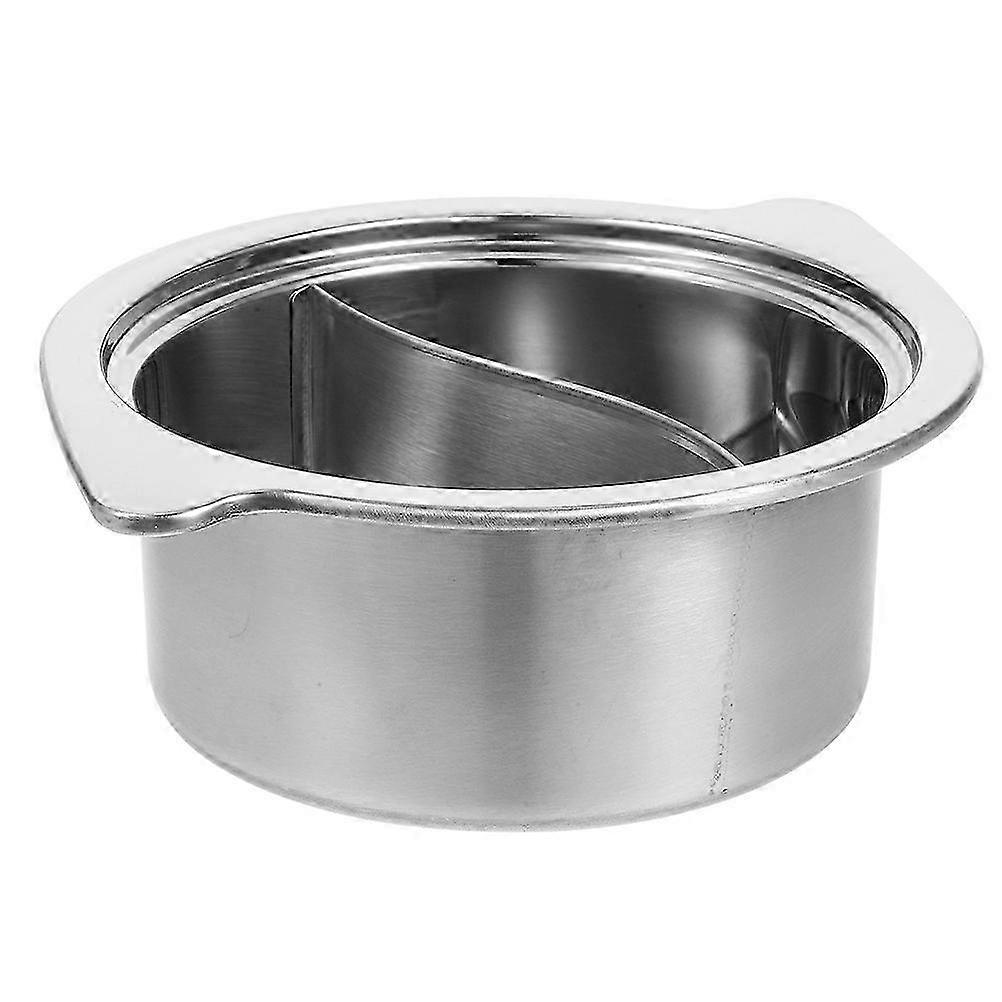Dual-Compartment Stainless Hot Pot