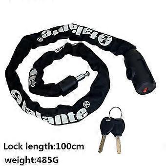 RIDERACE High-Security Bike Chain Lock - Durable Anti-Cut Lock for MTB, E-Bikes & Scooters