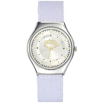Miss trendige Quarz Analog Kind Uhr mit Nylon Armband KL354