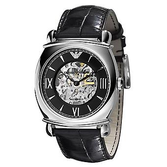 Armani Meccanico Automatic Analog Men's Watch with Ar4633 Cowskin Bracelet