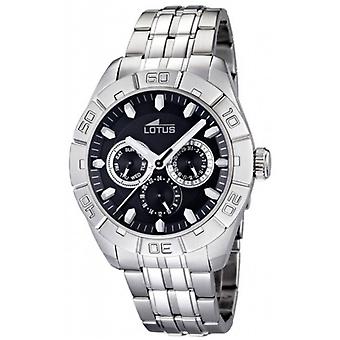 Lotus watches Quartz Analog Man Watch with 15814/F Stainless Steel Bracelet