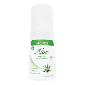 Grahams Natural Alternatives Grahams Natural Mineral Deodorant Roll-on Aloe 65ml