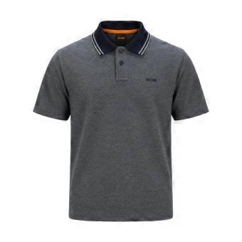 BOSS Relaxed Fit Oxford Piqué New Polo Shirt  