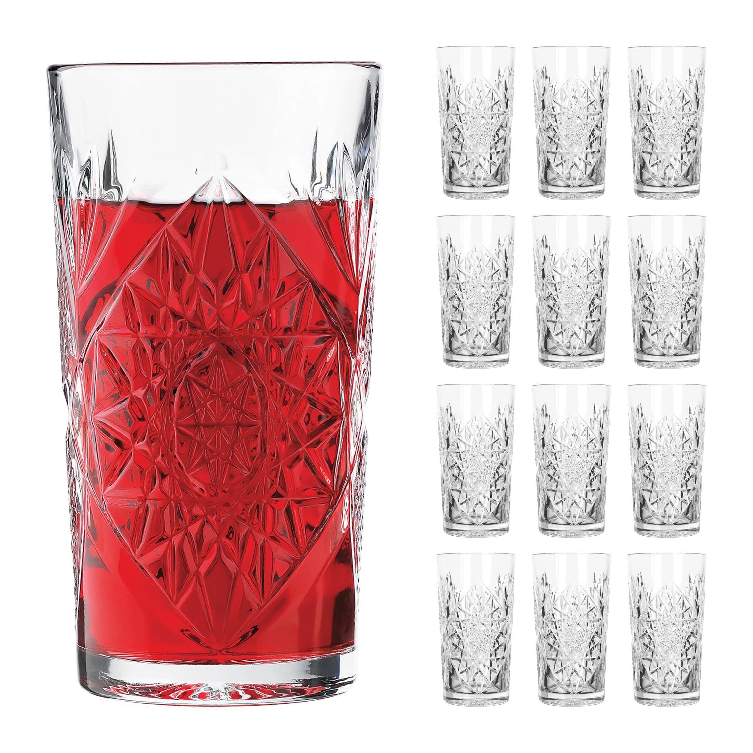 Drinkglas/cocktailglas 473 ml, set van 12